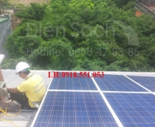 Hệ thống điện 1500 Wp cho gia đình