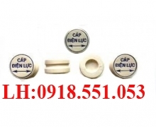 Mốc cảnh báo cáp ngầm bằng sứ